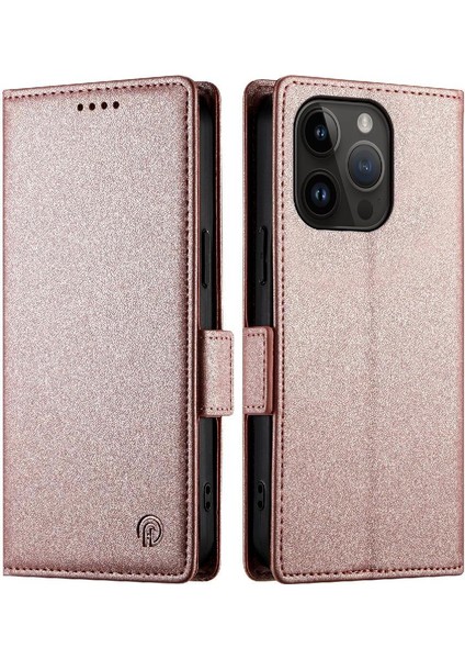 IPhone 14 Pro Günlük Kullanım Için Flip Case Kart Yuvaları Cüzdan Çevirme Iş (Yurt Dışından)