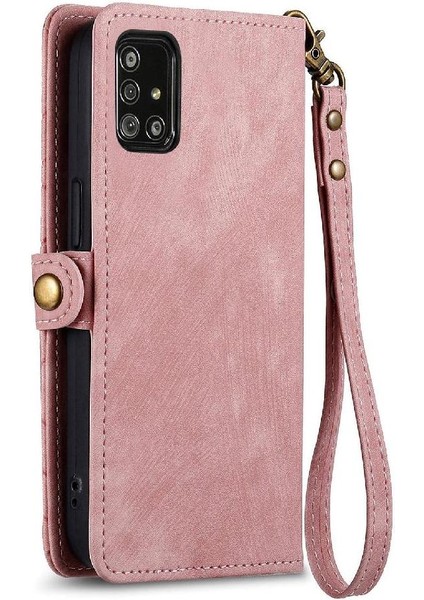 Samsung Galaxy A71 4g Için Flip Case Basit Iş Kapak Darbeye (Yurt Dışından) modelleri