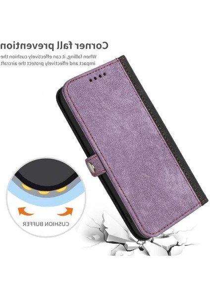 Mays Home1 Samsung Galaxy M55 Flip Folio Kitap Pu Deri Manyetik Kapatma (Yurt Dışından)