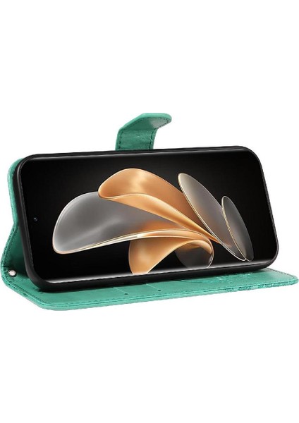 Vıvo V29 5g Için Flip Case Kredi Kartı Yuvası ile Ayrılabilir El Kayışı Yüksek (Yurt Dışından)
