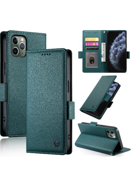 IPhone 11 Için Flip Case Pro Flip Cüzdan Günlük Kullanım Kart Yuvaları Iş (Yurt Dışından)