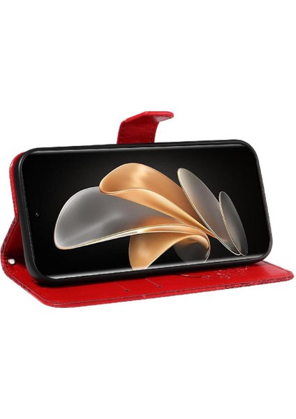 Vıvo V29 5g Için Flip Case Kredi Kartı Yuvası ile Ayrılabilir El Kayışı Yüksek (Yurt Dışından)