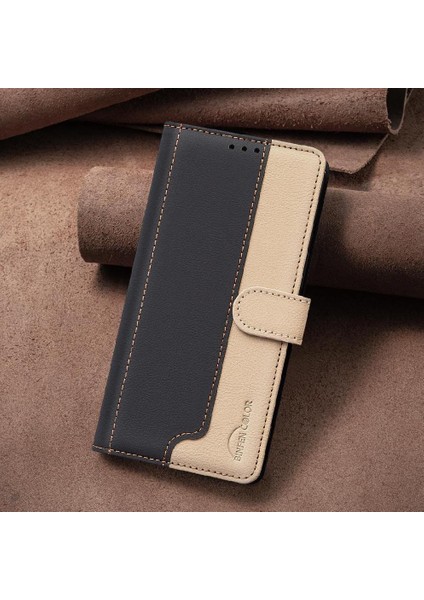 IPhone 11 Pro Max Rfıd Engelleme Kickstand Kart Yuvaları Tutucu Için Flip Case (Yurt Dışından)