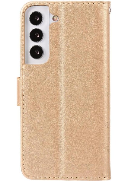 Samsung Galaxy S22 5g Kickstand Kart Tutucu Manyetik Kapatma Için Filp Durumda (Yurt Dışından)