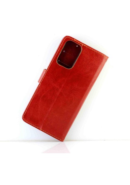 Mays Home1 Xiaomi Redmi Not 10 Için Flip Case Pro Max Pu Deri Darbeye Kart (Yurt Dışından)