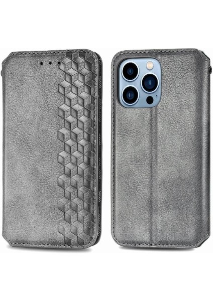 Apple IPhone 13 Için Kılıf Promax Cüzdan Fonksiyonu Deri Kılıf Zarif (Yurt Dışından)