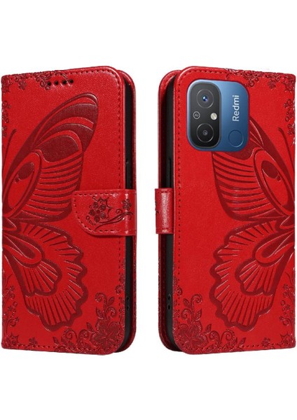 Xiaomi Redmi 11A Için Flip Case Kredi Kartı ile 4g Yüksek Kaliteli Deri (Yurt Dışından)