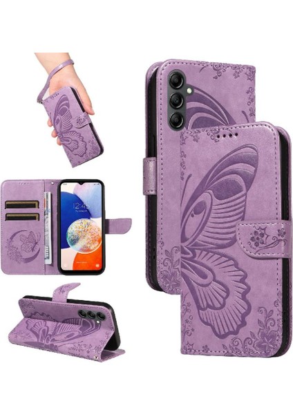 Samsung Galaxy A34 5g Için Flip Case Yüksek Kalite Deri Ayrılabilir El (Yurt Dışından)
