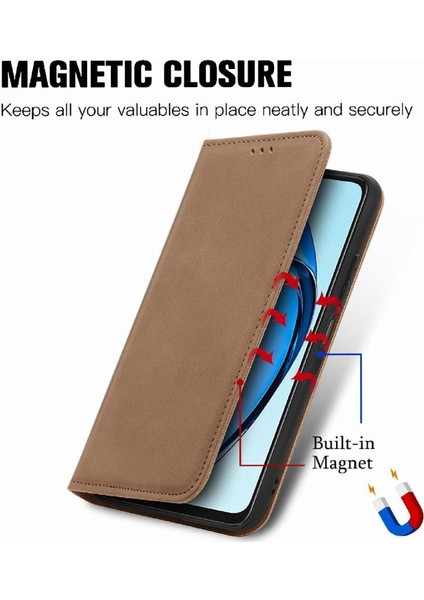 Oppo A60 4g Cüzdan Için Flip Case Darbeye Kapak Çevirin Deri Kılıf (Yurt Dışından)