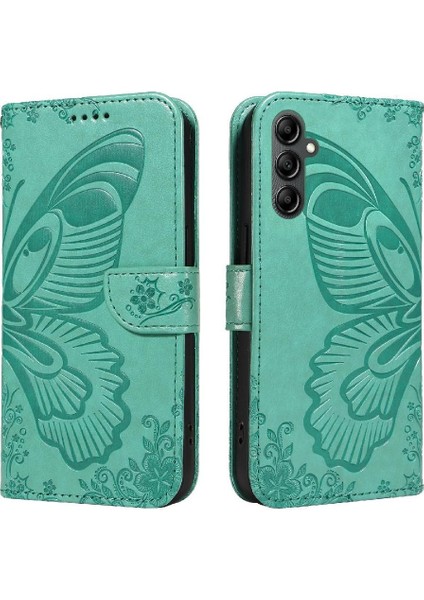 Kredi Kartı Yuvası Kabartmalı Yüksek ile Samsung Galaxy Credit 5g Için Flip Case (Yurt Dışından)