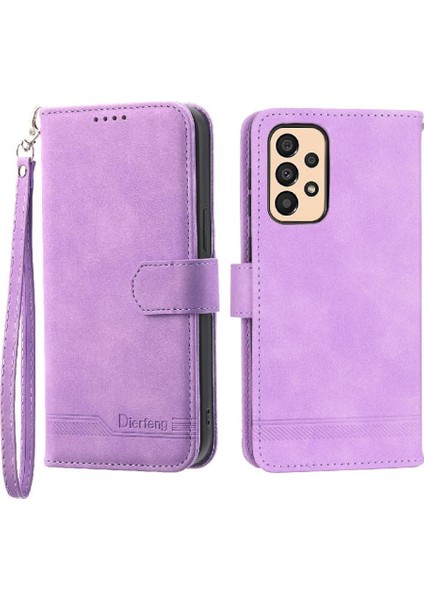 Samsung Galaxy A33 Kart Yuvaları Nakit Cep Manyetik Kapatma Için Flip Case (Yurt Dışından)