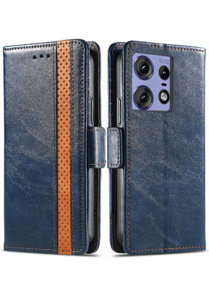 Motorola Edge 50 Pro Cüzdan Ekleme Çok Renkli Çoklu Kart Için Flip Case (Yurt Dışından)