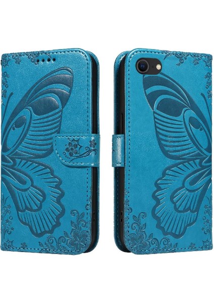 IPhone 7/8 Için Flip Case Yüksek Kalite Deri Ayrılabilir El Kayışı ile (Yurt Dışından)