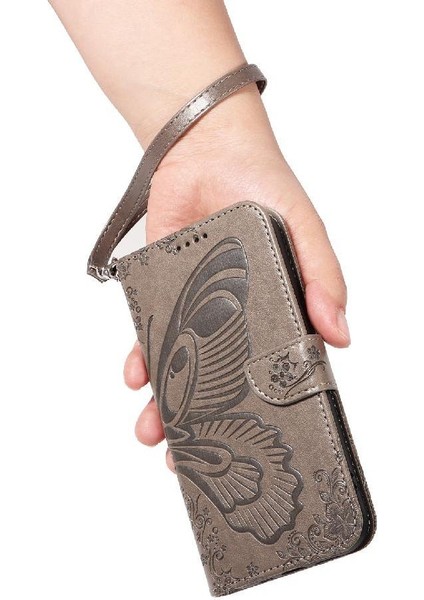 IPhone 6 Için Flip Case Artı/6s Artı Kredi Kartı Yuvası ile Kabartmalı El (Yurt Dışından) fiyatları