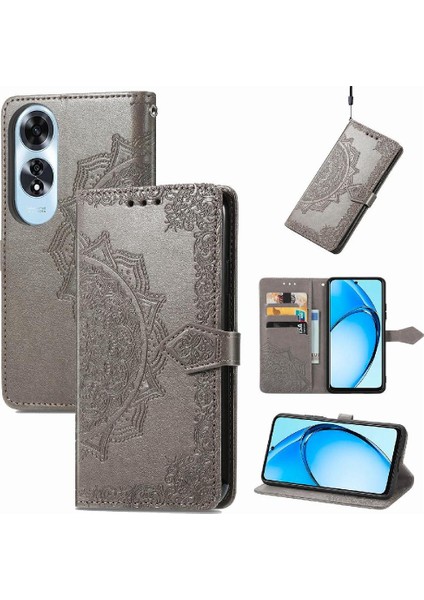 Oppo A60 4g Için Flip Case Basit Iş Zarif Desen Darbeye (Yurt Dışından) fırsatları