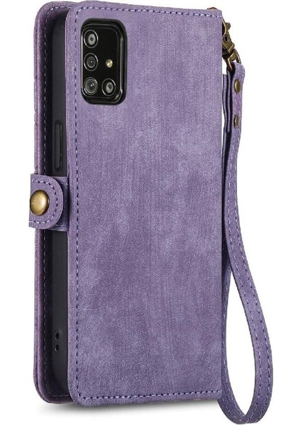 Samsung Galaxy A71 4g Için Flip Case Basit Iş Kapak Darbeye (Yurt Dışından) modelleri