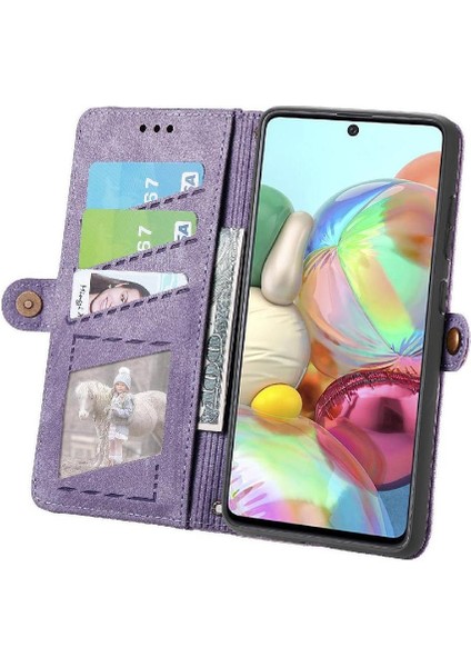 Samsung Galaxy A71 4g Için Flip Case Basit Iş Kapak Darbeye (Yurt Dışından) fırsatları