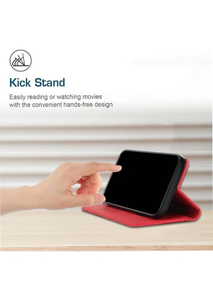 Realme C61 Cüzdan Kickstand Pu Deri Kart Ekleme Için Flip Case (Yurt Dışından) fiyatları