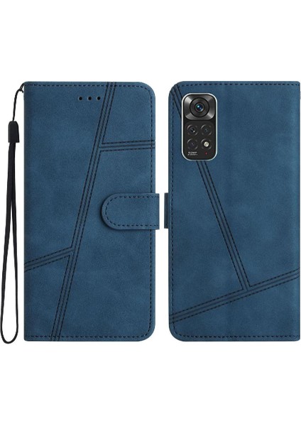 Xiaomi Redmi Not 11 Için Flip Case 4g Tam Koruma Kartı Yuvaları Tutucu Pu (Yurt Dışından)