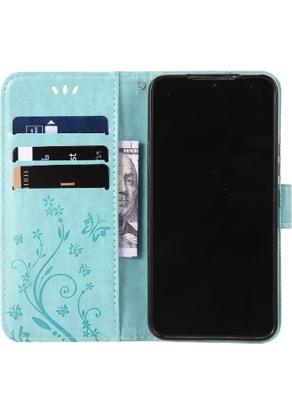 Samsung Galaxy S22 Artı 5g Için Filp Durumda Kart Tutucu Bilek Kayışı Kickstand (Yurt Dışından)