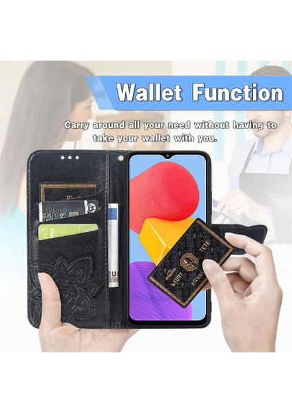 Samsung M13 4g Kelebek Cüzdan Iş Kanat Çok Renkli (Yurt Dışından)