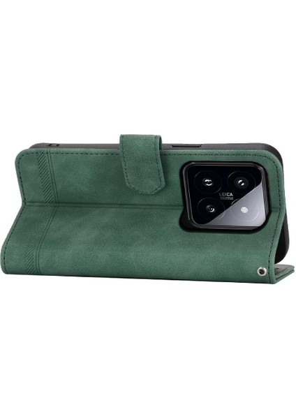 Xiaomi 14 Pro Premium Manyetik Kapatma Bileklik Kart Yuvaları Için Flip Case (Yurt Dışından) indirimleri