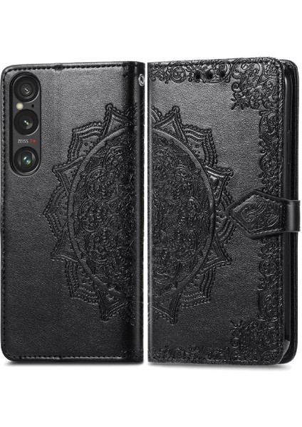 Sony Xperia 1 Vı Flip Kapak Için Flip Case Basit Iş Deri Kılıf (Yurt Dışından)