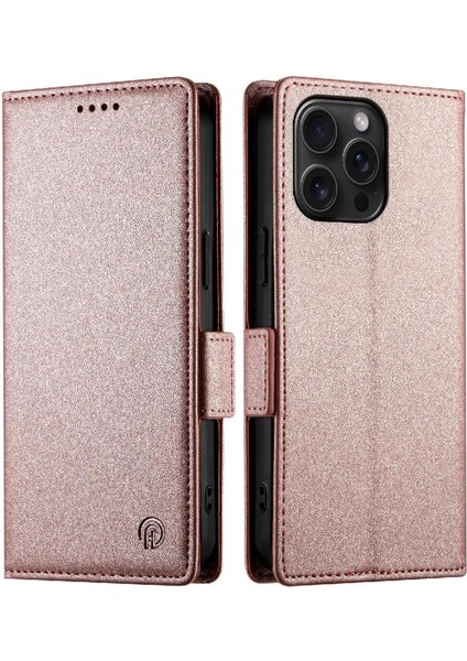 IPhone 15 Için Flip Case Pro Max Flip Cüzdan Günlük Kullanım Kart Yuvaları Iş (Yurt Dışından)