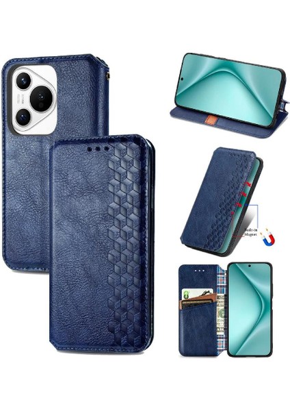 Huawei Pura 70 Cüzdan Fonksiyonu Için Flip Case Kapak Zarif Deri (Yurt Dışından) indirimleri