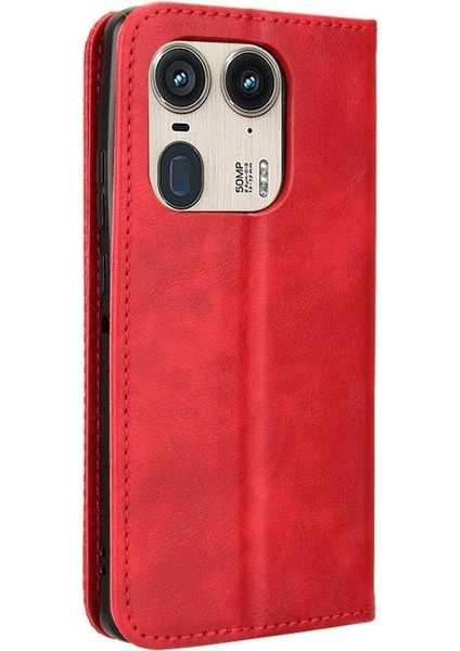 Motorola Moto X50 5g Cüzdan Manyetik Kapatma Pu Deri Kılıf (Yurt Dışından) fırsatları