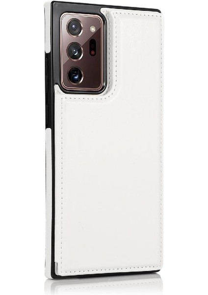 Cüzdan Kılıf Samsung Galaxy Not 20 Için Kickstand Çift Manyetik Toka Pu (Yurt Dışından) indirimleri