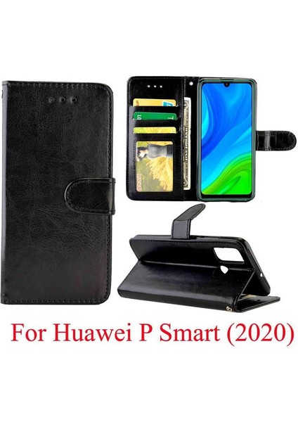 Huawei P Akıllı 2020 Kickstand Darbeye Dayanıklı Manyetik Kapatma Için Flip Case (Yurt Dışından) modelleri