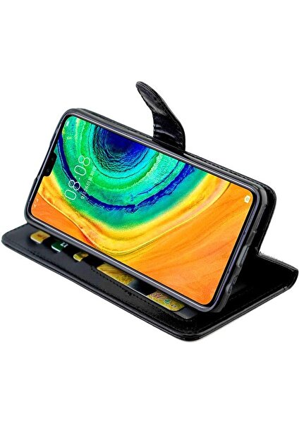 YH Mall Huawei Mate 30 Için Flip Case/mate 30 5g Pu Deri Manyetik Kapatma Kartı (Yurt Dışından)