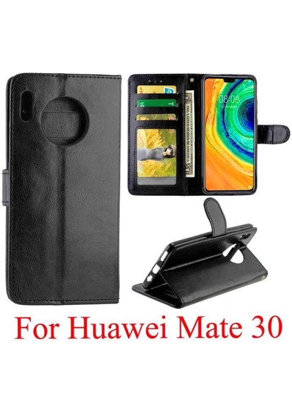 YH Mall Huawei Mate 30 Için Flip Case/mate 30 5g Pu Deri Manyetik Kapatma Kartı (Yurt Dışından)