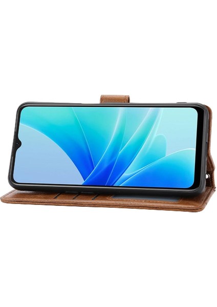 YH Mall Oppo A57 4G/A77 4G/A77S Kayış Manyetik Kapatma Kart Tutucu Için Flip Case (Yurt Dışından)