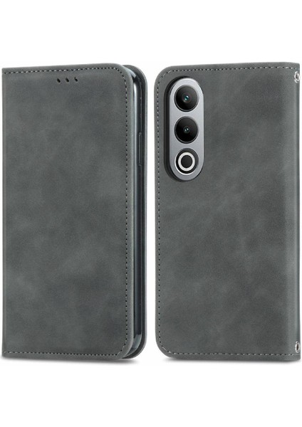 Oneplus Nord Ce4 Için Flip Case Cüzdan Kapak Çevirin Deri Kılıf Darbeye (Yurt Dışından)