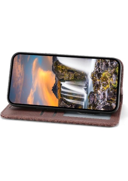 Sony Xperia 1 V Cüzdan Için Flip Case El Kayışı Eşkenar Dörtgen Şekli Standı Günlük (Yurt Dışından)