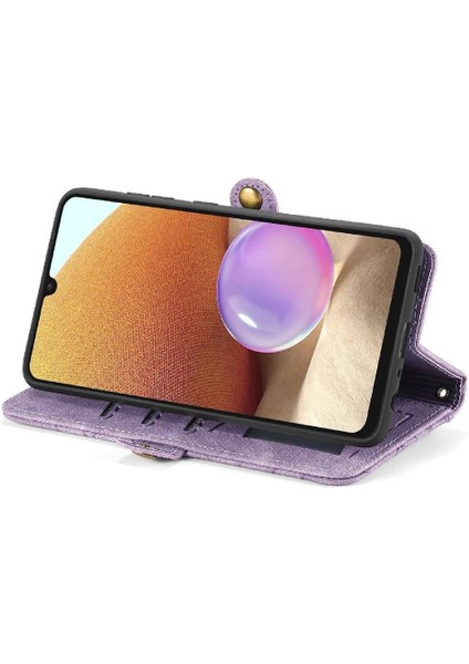 Samsung Galaxy A32 4g Için Flip Case Deri Kılıf Kapak Basit Cüzdan (Yurt Dışından) fiyatları