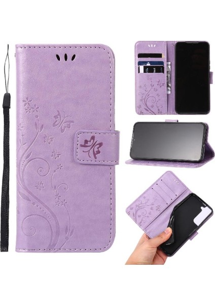 Samsung Galaxy S22 5g Kickstand Kart Tutucu Manyetik Kapatma Için Filp Durumda (Yurt Dışından)