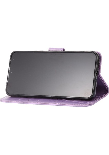 Samsung Galaxy S22 5g Kickstand Kart Tutucu Manyetik Kapatma Için Filp Durumda (Yurt Dışından)