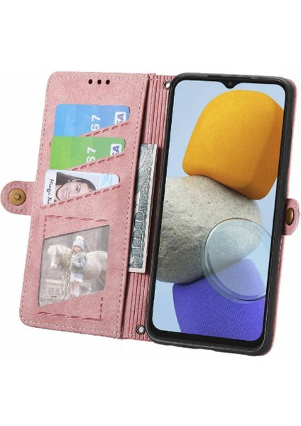 YH Mall Samsung Galaxy M23 5g Darbeye Deri Kılıf Için Flip Case Basit Flip (Yurt Dışından)