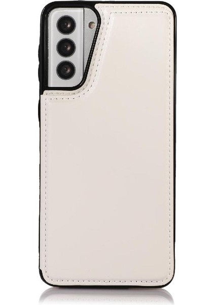 Samsung Galaxy S21 Artı Çift Manyetik Toka Kart Yuvaları Için Cüzdan Kılıf (Yurt Dışından) fiyatları