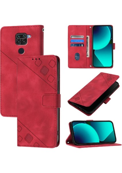 Xiaomi Redmi 10X 4g Kart Tutucu Cüzdan Kapak Çevirin Manyetik Deri (Yurt Dışından)