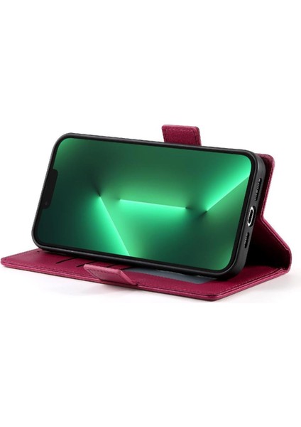 IPhone 13 Pro Günlük Kullanım Için Flip Case Cüzdan Kart Yuvaları Flip Iş (Yurt Dışından)