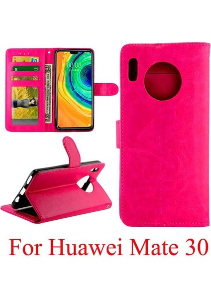 YH Mall Huawei Mate 30 Için Flip Case/mate 30 5g Pu Deri Manyetik Kapatma Kartı (Yurt Dışından)