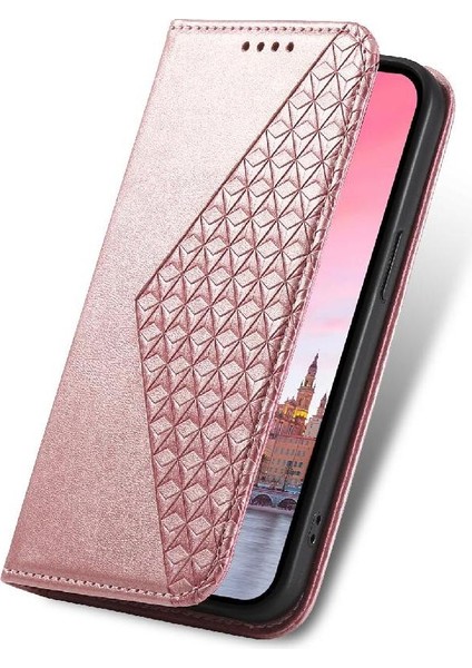 Oppo Oppo 11 Pro 5g Için Flip Case El Kayışı Günlük Kullanım Cüzdan Eşkenar Dörtgen (Yurt Dışından)