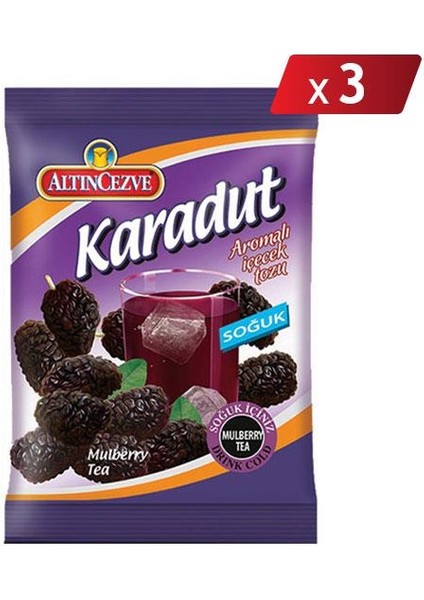 Karadut Toz Içecek Soğuk - 450 gr - 3lü Paket