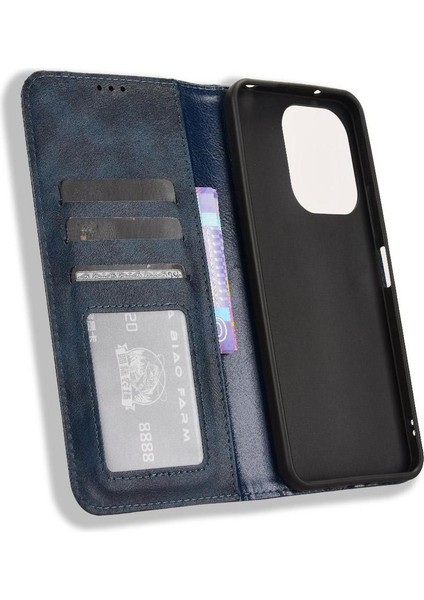 Xiaomi Poco M6 4g Pu Deri Manyetik Kapatma Cüzdan (Yurt Dışından)