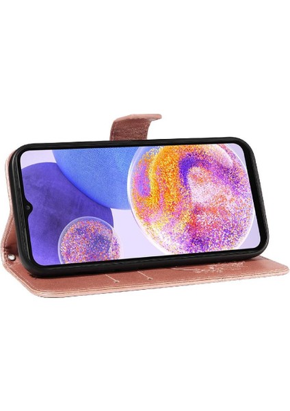 YH Mall Samsung Galaxy Flip 5G/A52S 5g Ayrılabilir El Kayışı Kabartmalı Için Flip Case (Yurt Dışından)