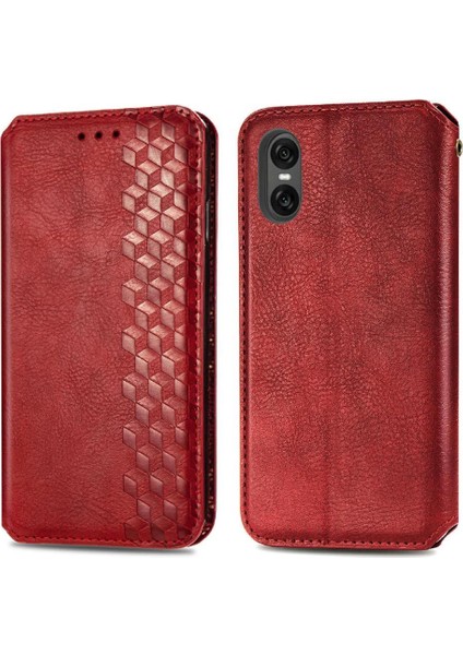 Sony Xperia 10 Vi Için Flip Case Moda Tasarımı Zarif Iş Çevirme (Yurt Dışından)